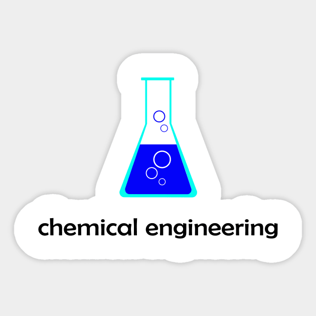 chemical engineering logo engineer t-shirt Sticker by PrisDesign99